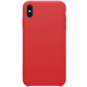 Nillkin Flex Pure Liquid silikonové pouzdro pro iPhone XS Max, červená