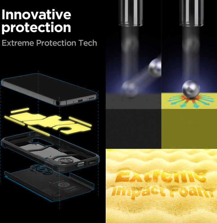 Spigen ochranný kryt Tough Armor pro Samsung Galaxy A54 5G, černá_348604547