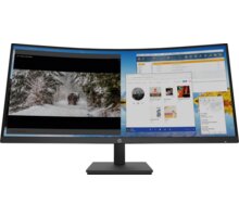 HP M34d Curved - LED monitor 34" Poukaz 200 Kč na nákup na Mall.cz + O2 TV HBO a Sport Pack na dva měsíce