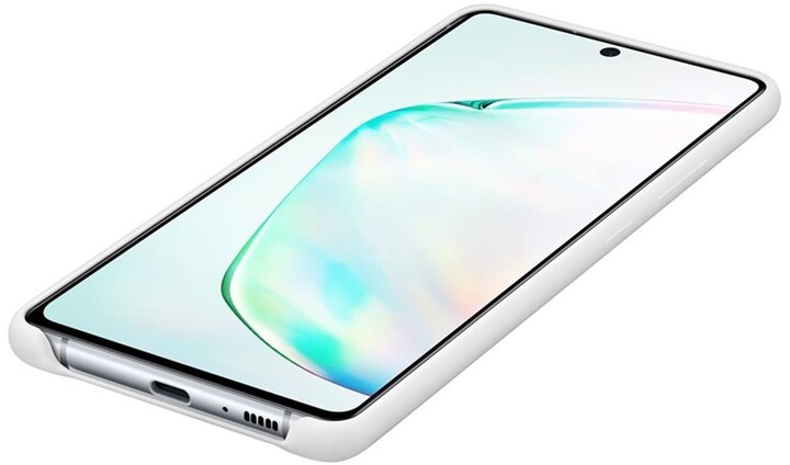Samsung silikonový zadný kryt pro Samsung Galaxy S10 Lite, bílá_365999100