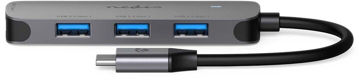 Nedis USB hub, 4 portový, USB-C, USB 3.2 Gen 1_290642045