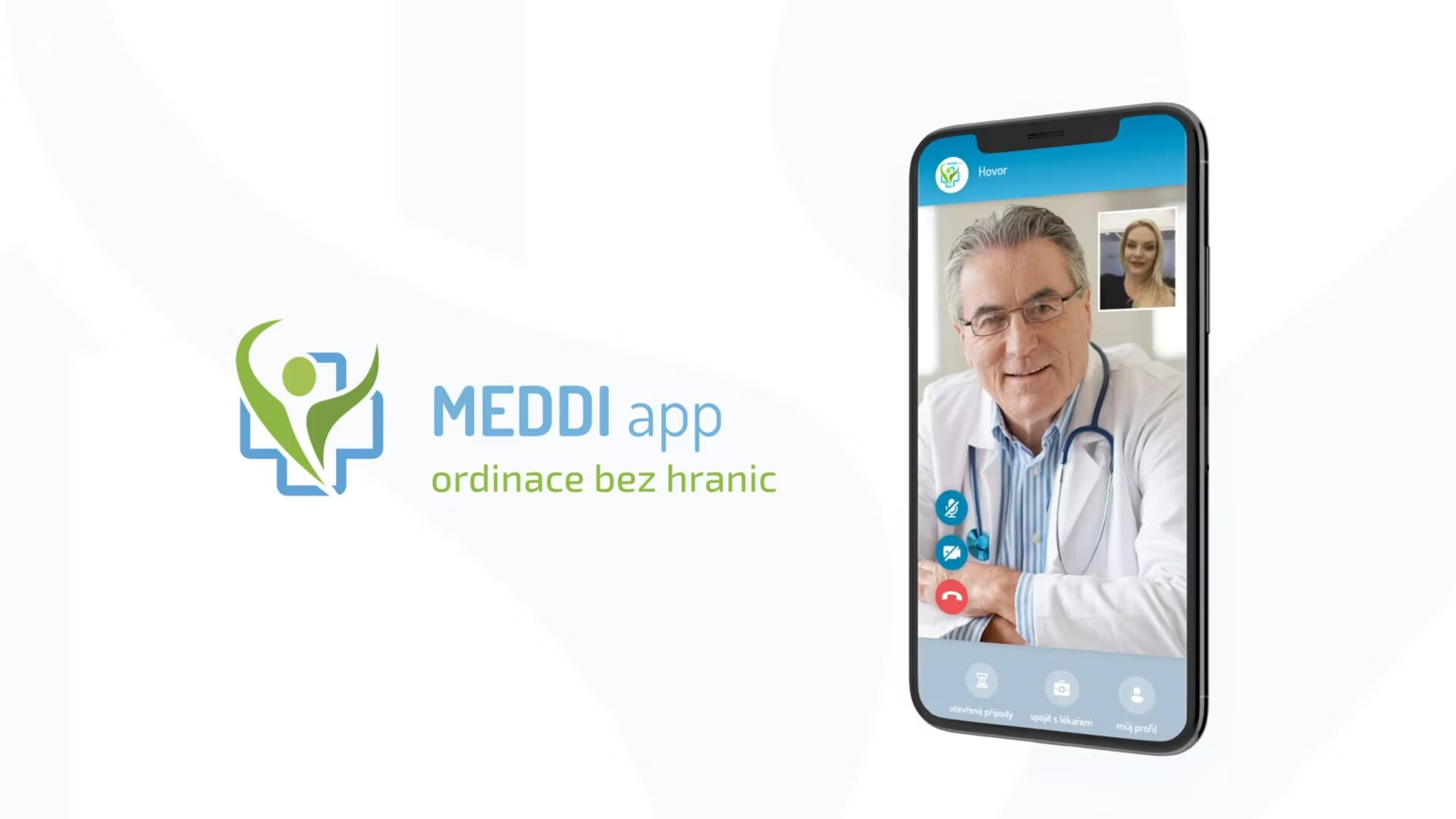 Služba MEDDI jako ordinace do kapsy, komunikujte se svým doktorem do několika minut