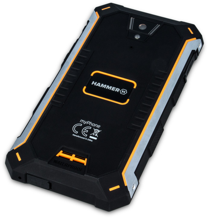 myPhone HAMMER ENERGY 3G, 2GB/16GB, černá/oranžová_540579248