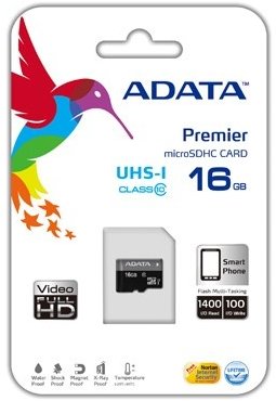 ADATA Micro SDHC Premier 16GB UHS-I_528886797