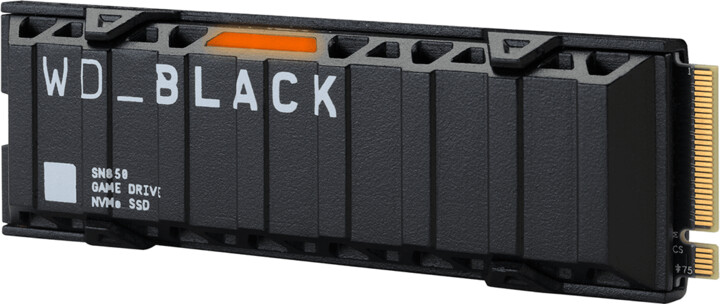 WD SSD Black SN850, M.2 - 500GB + chladič_479045632