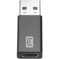 CellularLine redukce USB-C - USB 3.0, F/M, nabíjecí, datová, černá_634858017