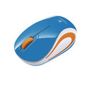 Logitech Wireless Mini Mouse M187, modrá_779953201