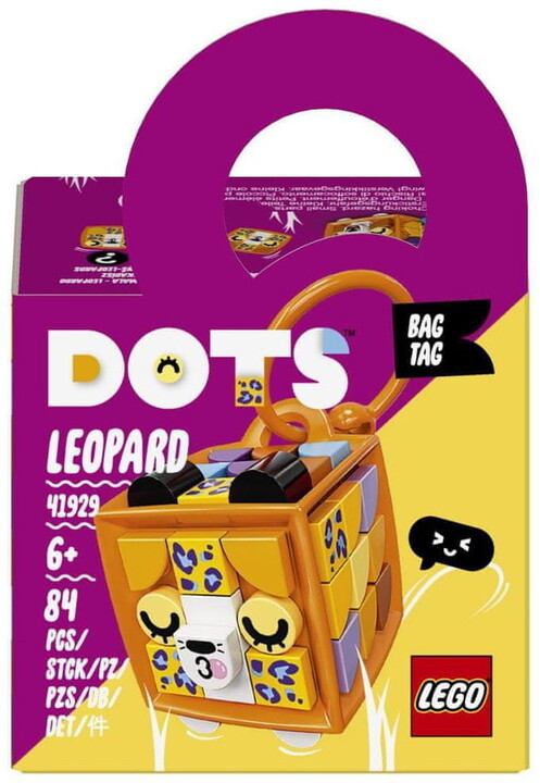LEGO® DOTS 41929 Ozdoba na tašku – leopard