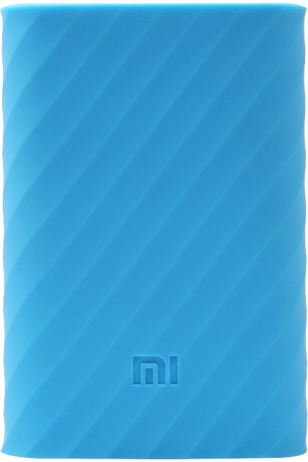 Xiaomi silikonové pouzdro pro Xiaomi Power Bank 10000 mAh, modrá_313597355