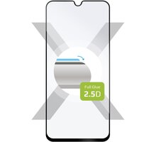 FIXED ochranné tvrzené sklo Full-Cover pro Samsung Galaxy A40, lepení přes celý displej, černá_30062759