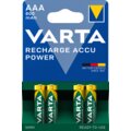 VARTA nabíjecí baterie Power AAA 800 mAh, 4ks