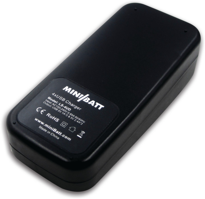 MiniBatt 4 WAY PORT adaptér na 4 USB_1113467108