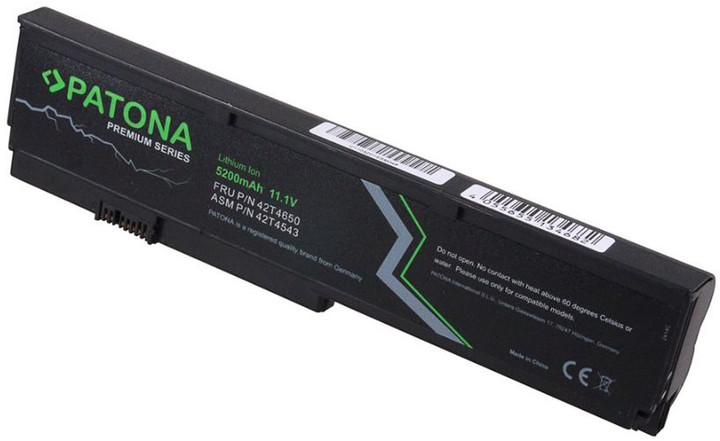 Patona baterie pro ntb IBM Thinkpad X200 5200mAh Li-Ion 11,1V PREMIUM_1012512088