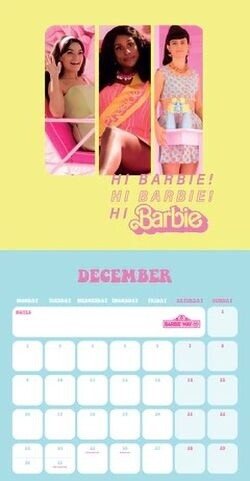 Kalendář 2024 Barbie, nástěnný_178542569