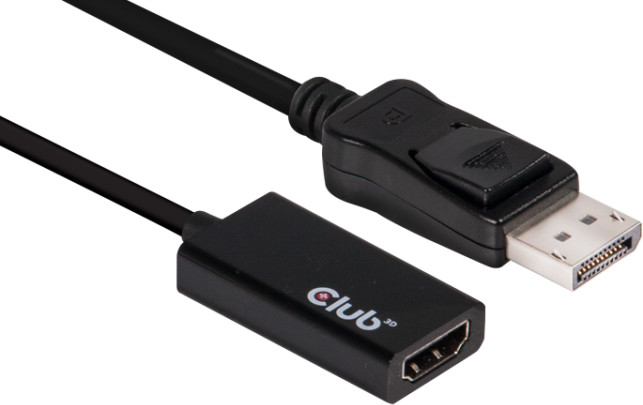 Club3D DisplayPort 1.1 na HDMI 1.4 VR (Virtual Reality), pasivní adaptér, 20cm_1601639941