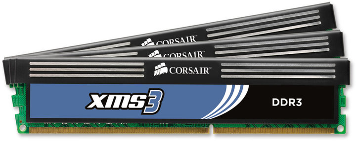 Corsair XMS3 6GB (3x2GB) DDR3 1333 (TR3X6G1333C7)_1647932537