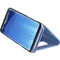 Samsung S8 Flipové pouzdro Clear View se stojánkem, modrá_1384522848