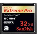 SanDisk CompactFlash Extreme Pro 32GB 160MB/s Poukaz 200 Kč na nákup na Mall.cz + O2 TV HBO a Sport Pack na dva měsíce