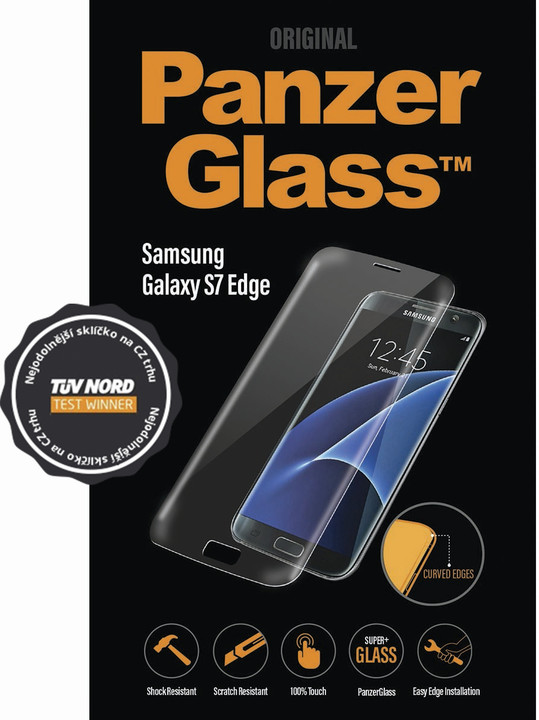 PanzerGlass Premium pro Samsung Galaxy S7 Edge, čiré_1430172916
