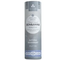 Deodorant Ben & Anna Sensitive, tuhý, horský vánek, 60 g