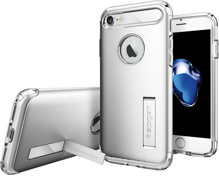 Spigen Slim Armor pro iPhone 7/8, satin silver_510578390