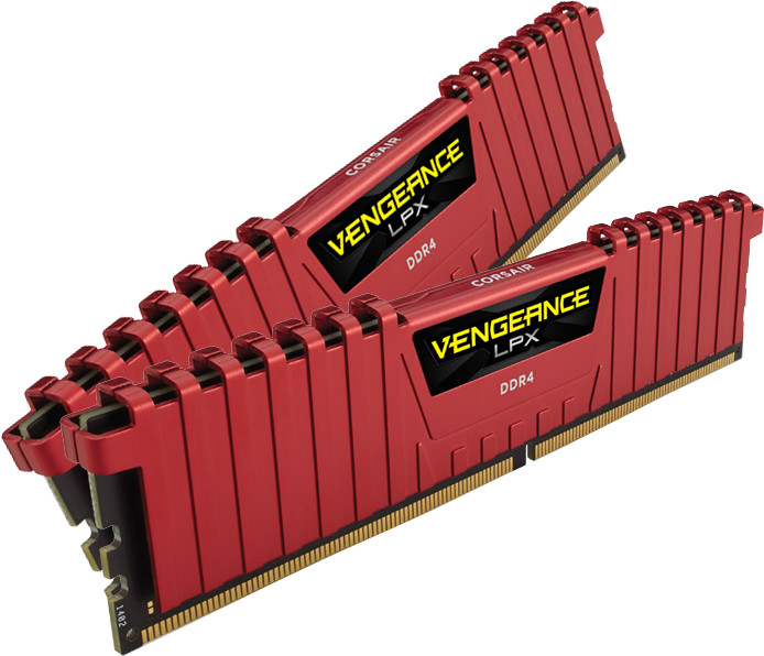 Corsair Vengeance LPX Red 8GB (2x4GB) DDR4 3200_1134314498
