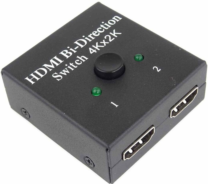 PremiumCord HDMI Switch 4K, FULL HD 1080p obousměrný 2-1 nebo 1-2_703128308