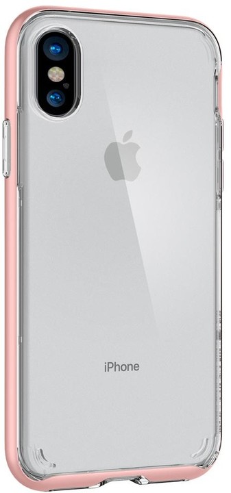 Spigen Neo Hybrid Crystal pro iPhone X, rose gold_1644952015