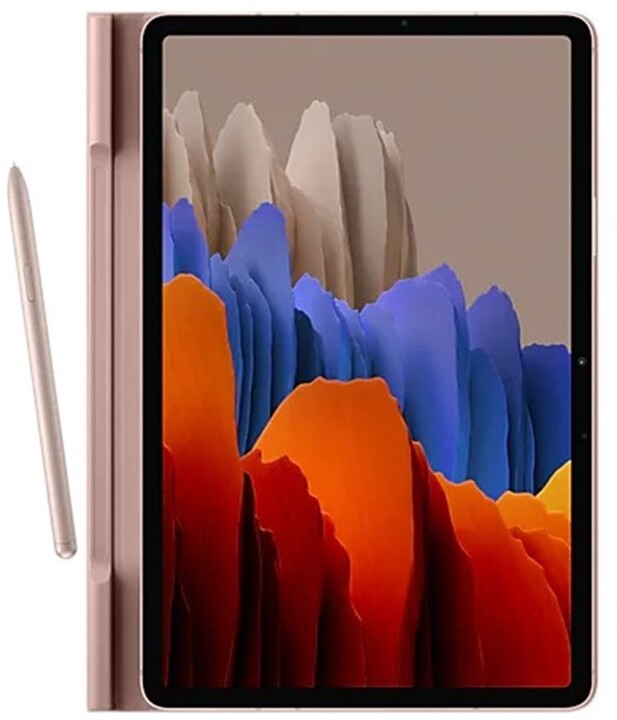 Samsung pouzdro Book Cover pro Galaxy Tab S7 / S8, růžová_1076764572