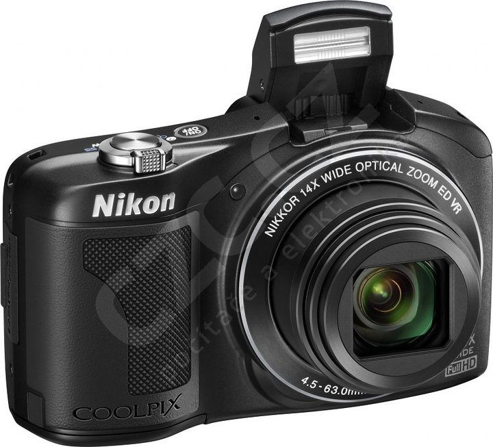 Nikon Coolpix L610, černá_1954571259