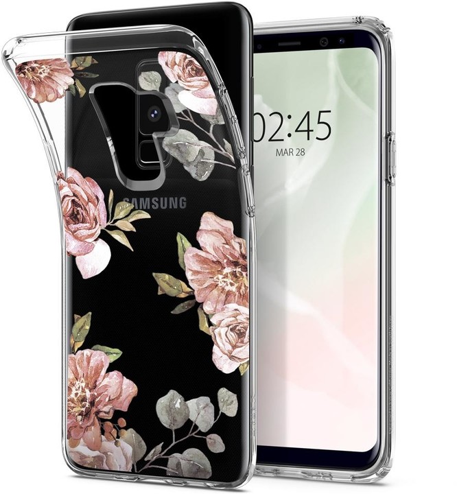 Spigen Liquid Crystal Blossom pro Samsung Galaxy S9+, flower_235983573