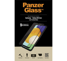 PanzerGlass ochranné sklo Edge-to-Edge pro Samsung Galaxy A03 core/A13 5G, černá