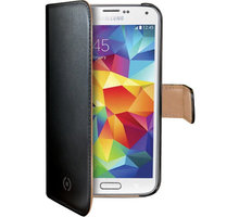CELLY Wally pro Samsung Galaxy S5 mini, PU kůže, černá_803951499
