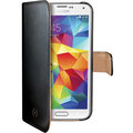 CELLY Wally pro Samsung Galaxy S5 mini, PU kůže, černá