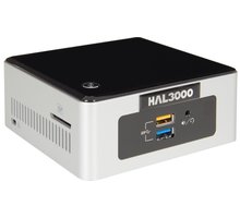 HAL3000 NUC Kit Celeron, černostříbrná_394616506