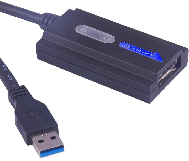 PremiumCord e-SATA adaptér s kabelem USB 3.0_337189806