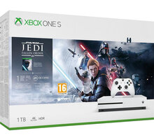 Xbox One S, 1TB, bílá + Star Wars Jedi: Fallen Order_1269403409