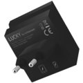 USBEPower LUCKY Hub charger 2USB phone stand, černá_296971567