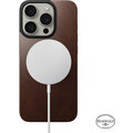 Nomad kožený ochranný kryt Magnetic Horween pro Apple iPhone 15 Pro, hnědá_681171910