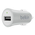 Belkin USB nabíječka MIXIT Metallic do autozásuvky 1x2.4A, stříbrná
