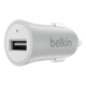 Belkin USB nabíječka MIXIT Metallic do autozásuvky 1x2.4A, stříbrná