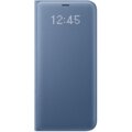 Samsung S8+, Flipové pouzdro LED View, modrá_485668763