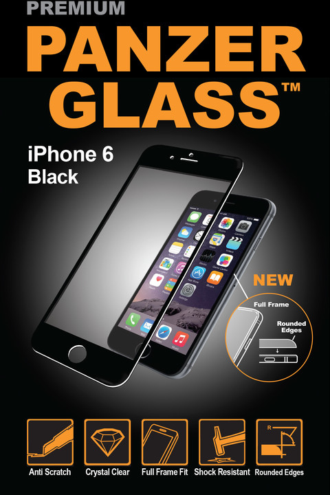 PanzerGlass Premium pro Apple iPhone 6/6s Plus, černé_1889577708