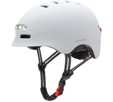 Vivax helma MS Energy helmet MSH-10S white L Poukaz 200 Kč na nákup na Mall.cz + O2 TV HBO a Sport Pack na dva měsíce