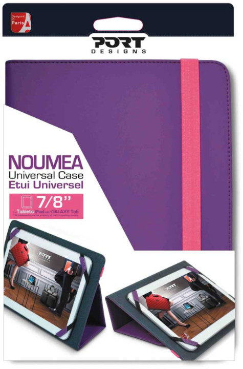 Port Designs NOUMEA Univerzální pouzdro na tablet 7/8&#39;&#39;, fialovo-růžové_1213815781
