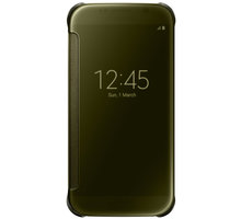 Samsung Clear View EF-ZG920B pouzdro pro Galaxy S6 (G920), zlatá_692783412