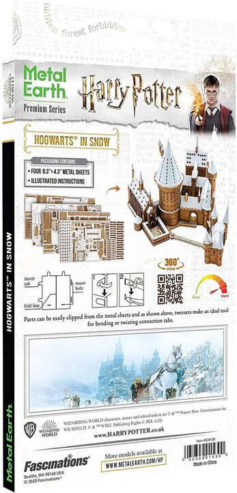 Stavebnice ICONX - Harry Potter - Bradavický hrad