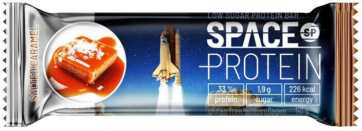 Space Protein Salted Caramel, slaný karamel, 50g_46540185