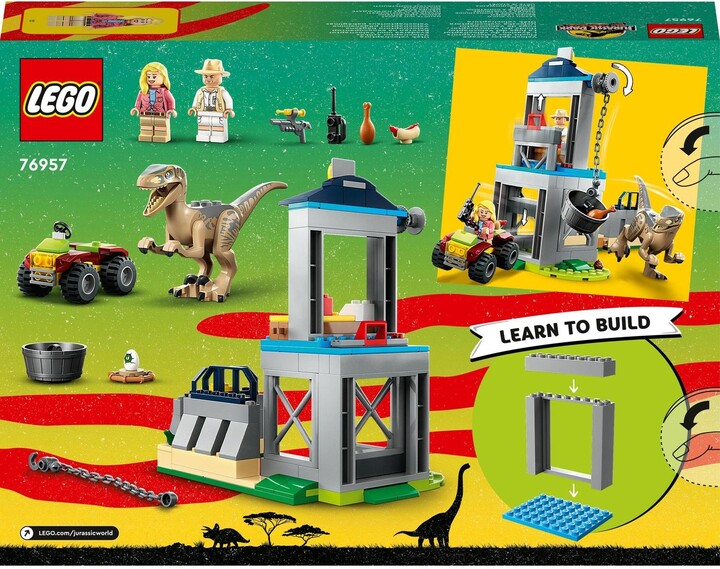 LEGO® Jurassic World 76957 Útěk velociraptora_1034880998