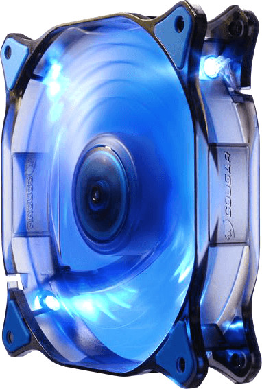 Cougar D12HB-B, LED modrá, 120mm_668621779